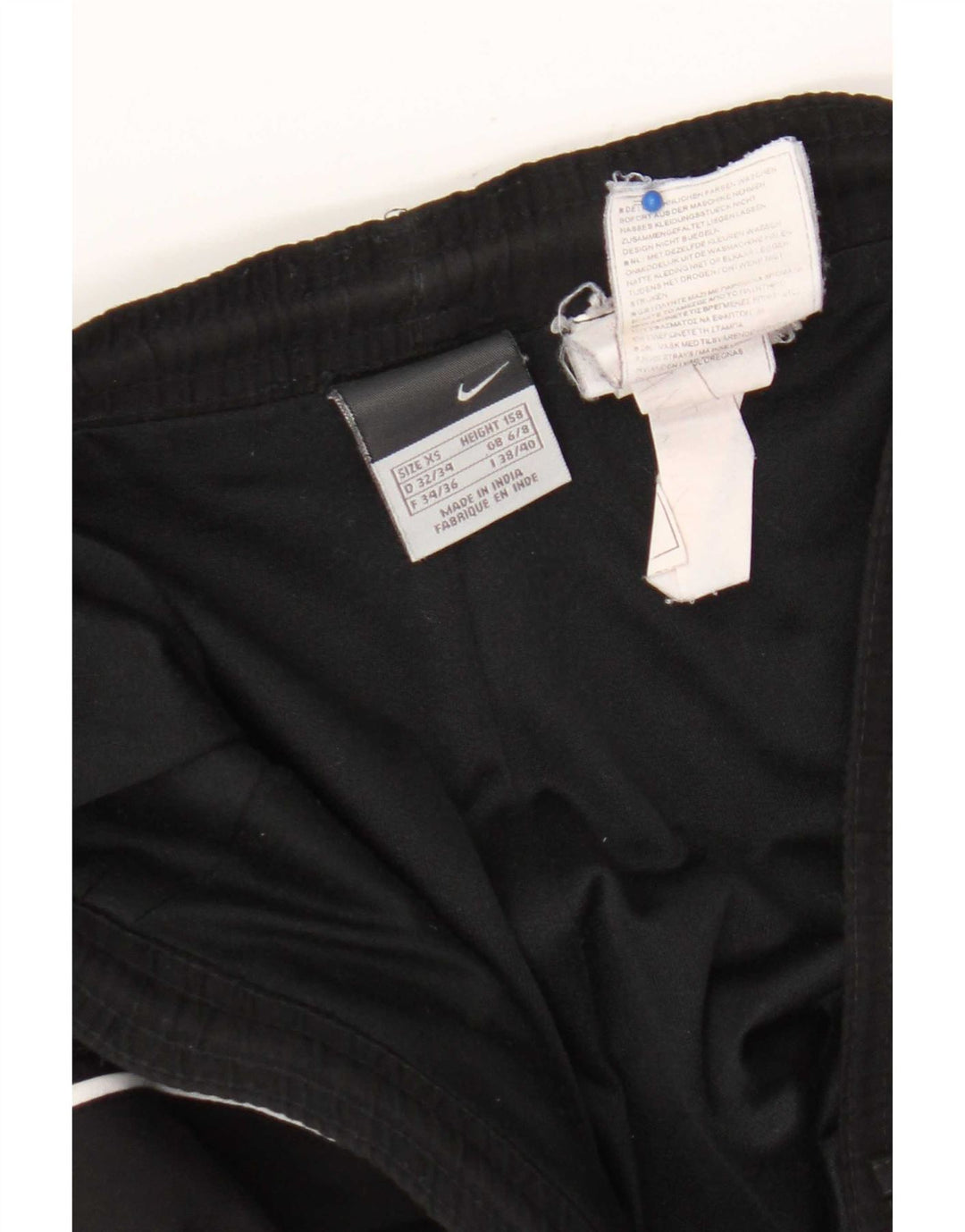 Pantalon de survêtement Nike Femme UK 6/8 XS Noir Polyester
