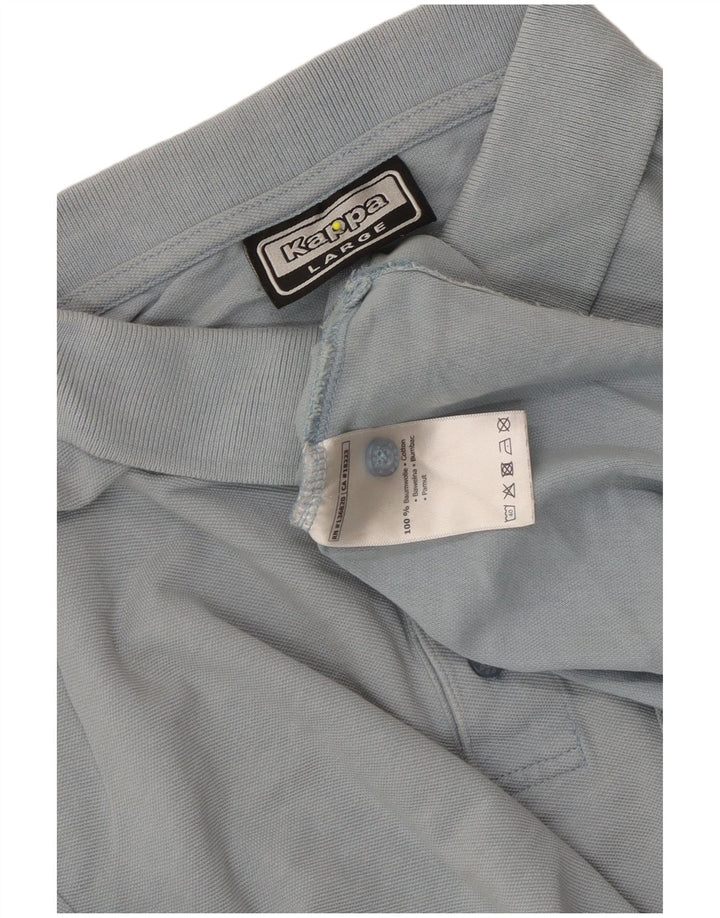 Kappa Polo Homme Grand Bleu Coton