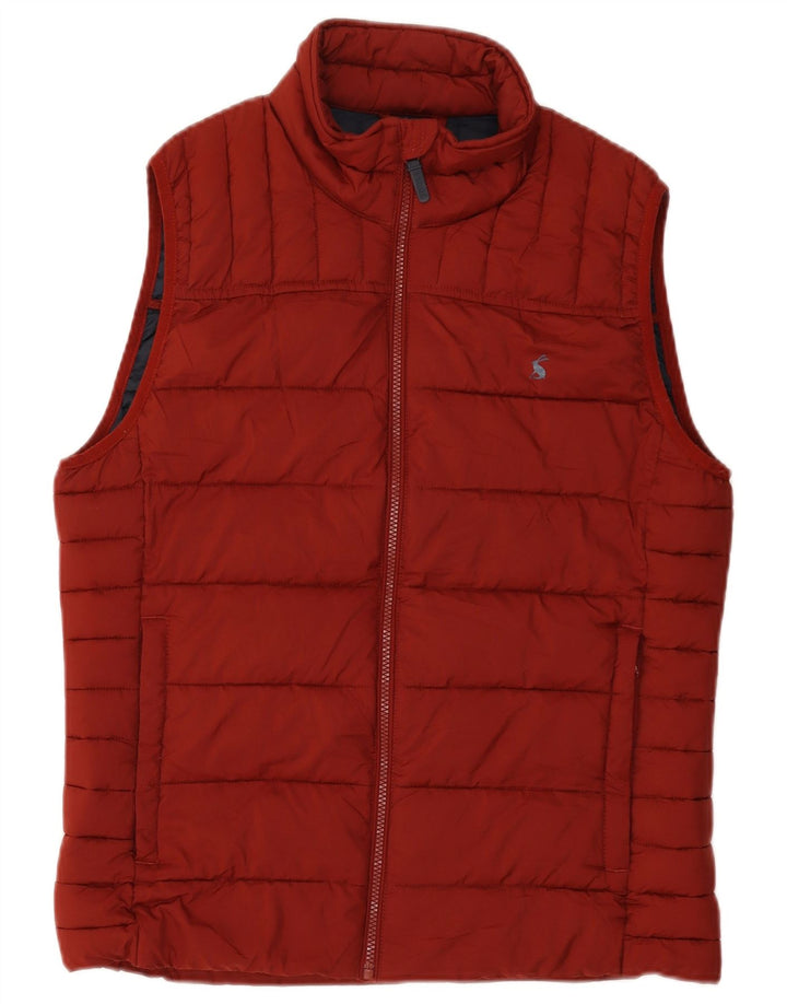 Joules Gilet rembourré pour homme UK 38 Medium Bordeaux Polyester