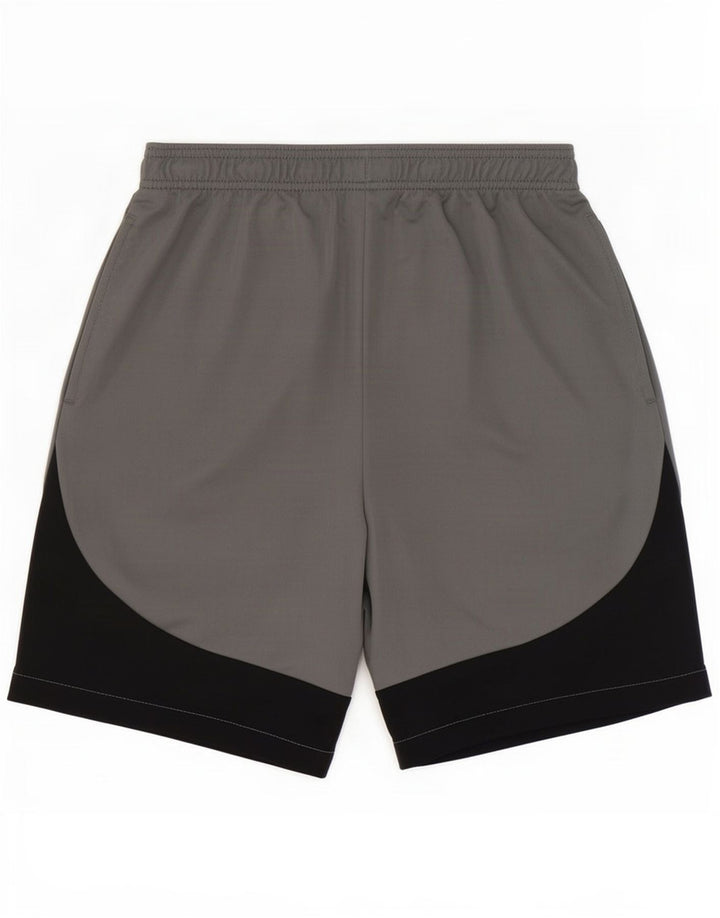 Nike Short de sport Dri Fit Slim pour homme en polyester color block Taille S