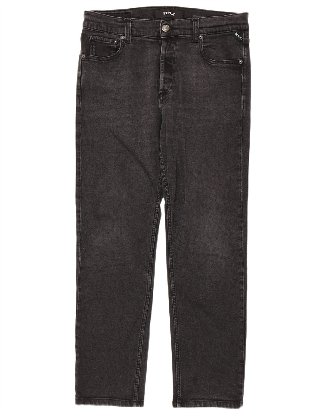 Replay Jean droit femme W32 L28 gris