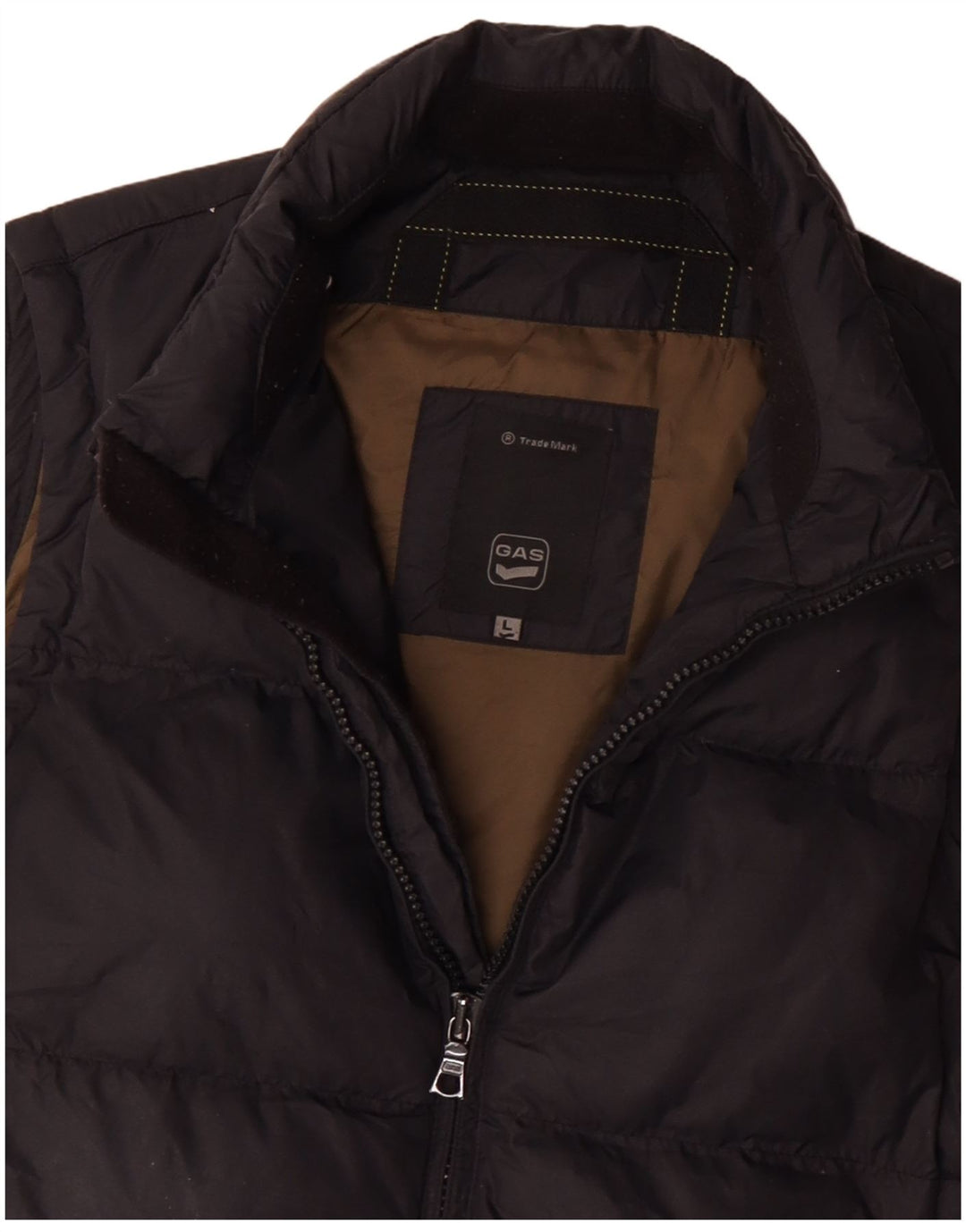 Gas Gilet rembourré pour homme UK 40 Large Noir Polyester
