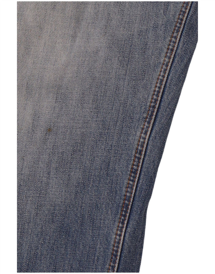 CREW CLOTHING Jean droit homme W36 L31 bleu coton