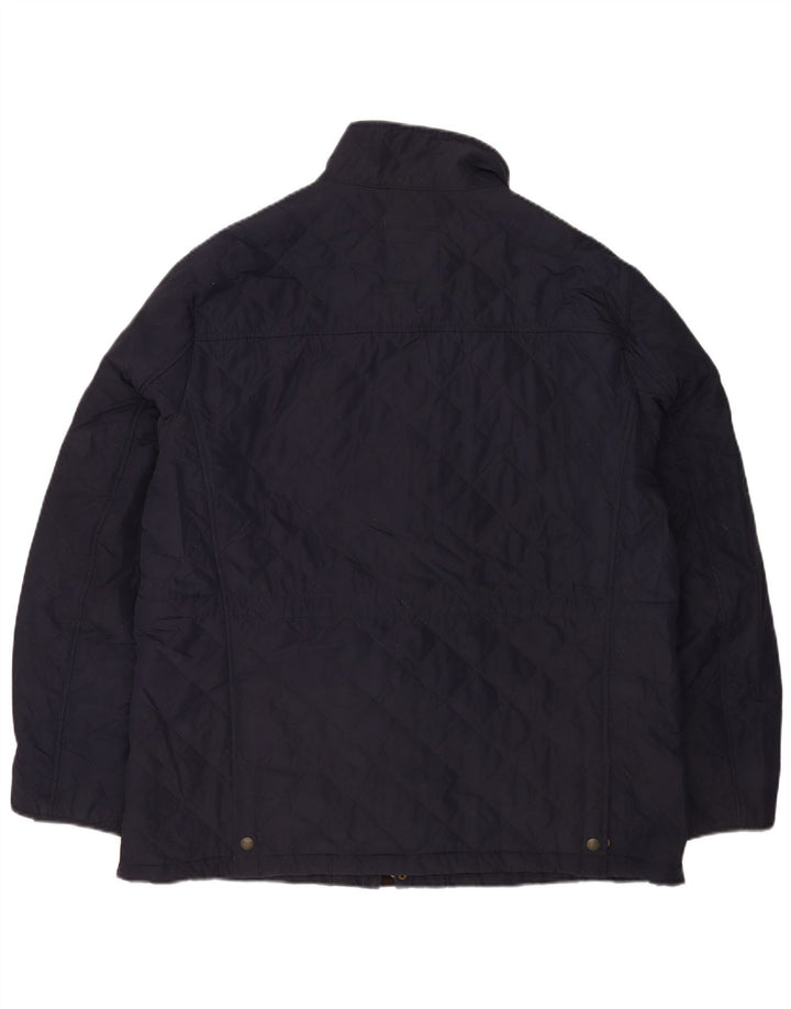 Marks & Spencer Veste matelassée pour homme UK 44 2XL Bleu marine Polyester