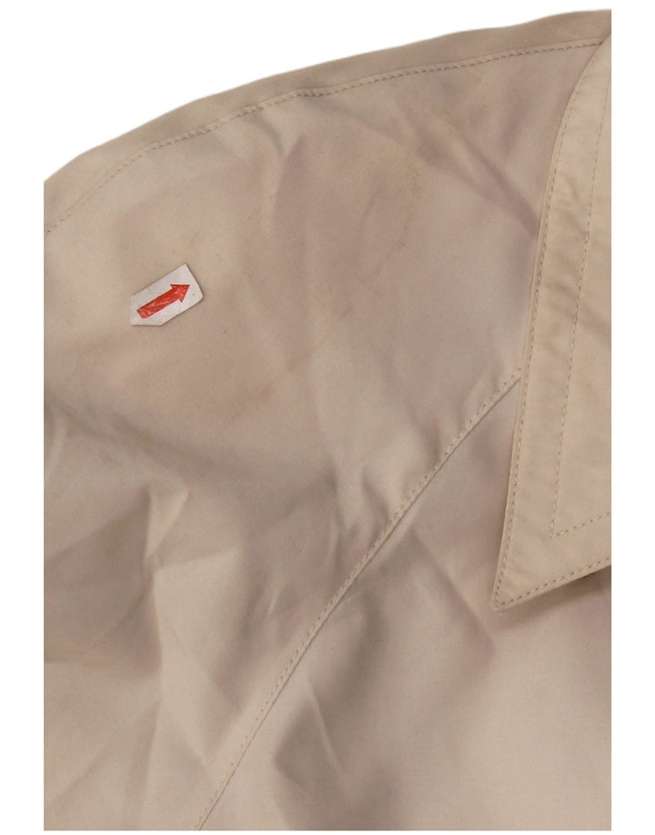 Luisa Spagnoli Trench Femme UK 10 Petit Beige Polyester