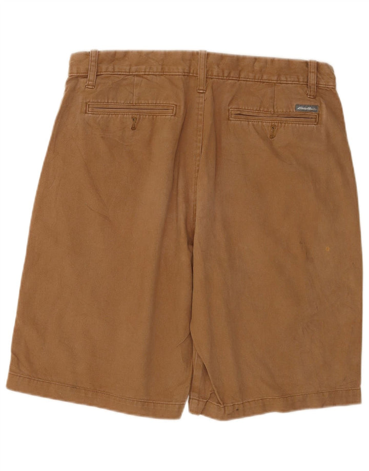 Eddie Bauer Short Chino Homme W33 Coton Marron Moyen