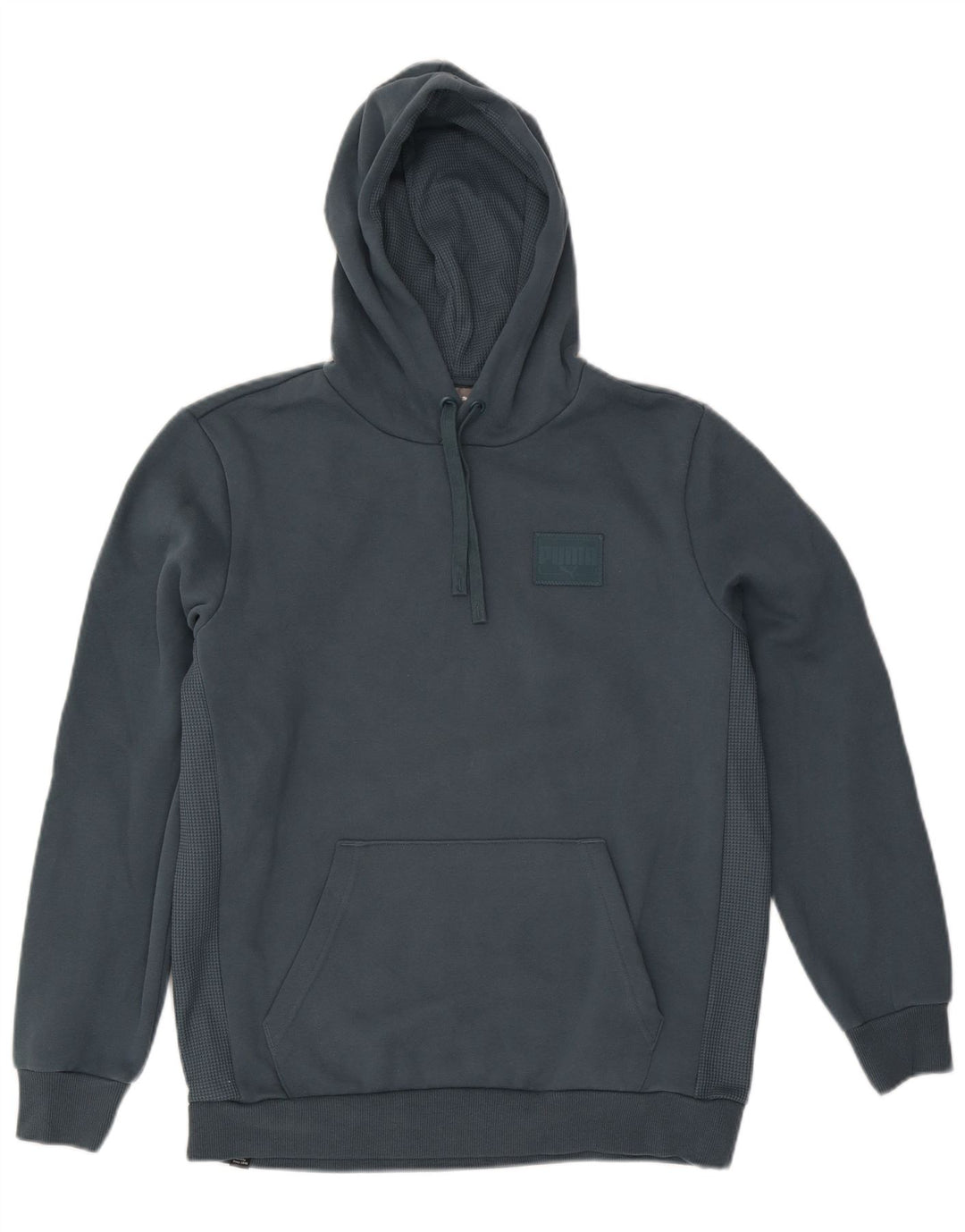 Puma Pull à capuche homme gris moyen coton