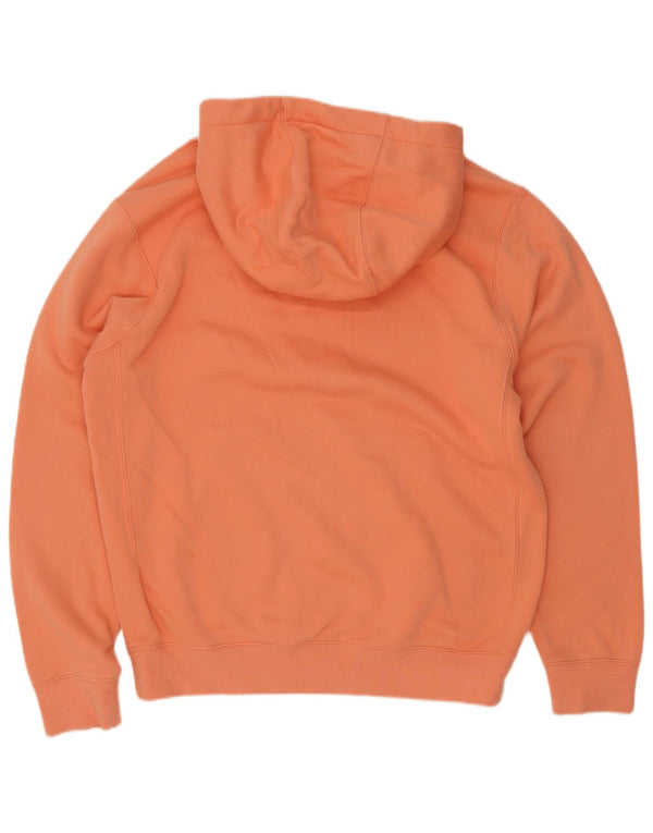 Nike Pull à capuche pour homme Petit coton orange