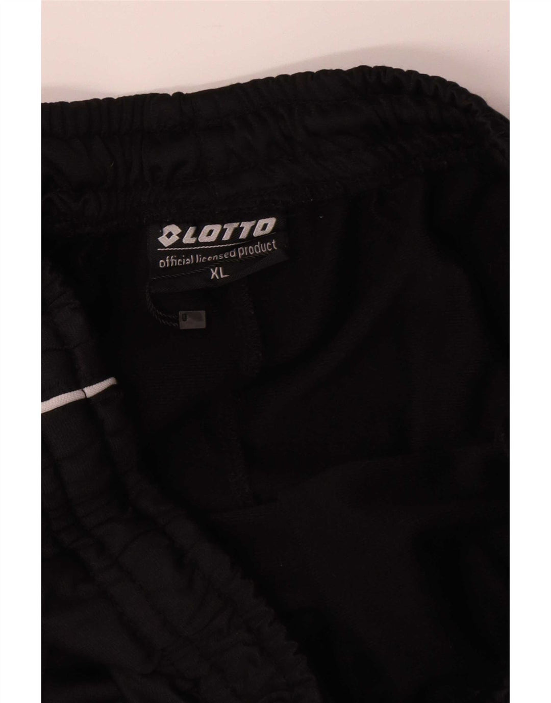 Lotto Pantalon de Survêtement Homme Joggers XL Noir Polyester