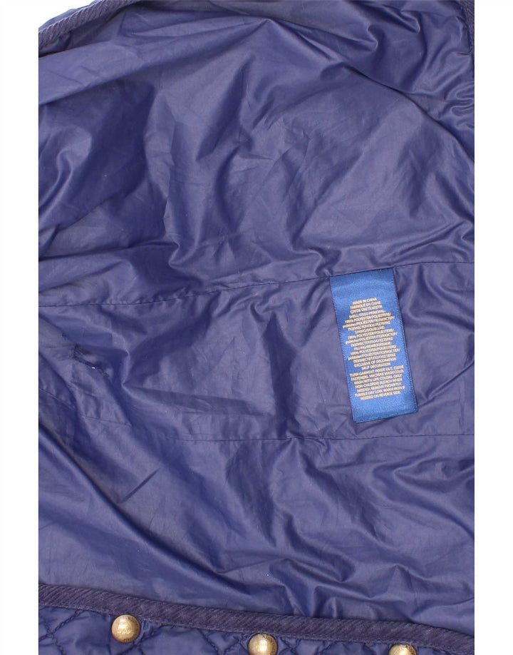 Polo Ralph Lauren Veste matelassée fille 5-6 ans bleu marine polyester