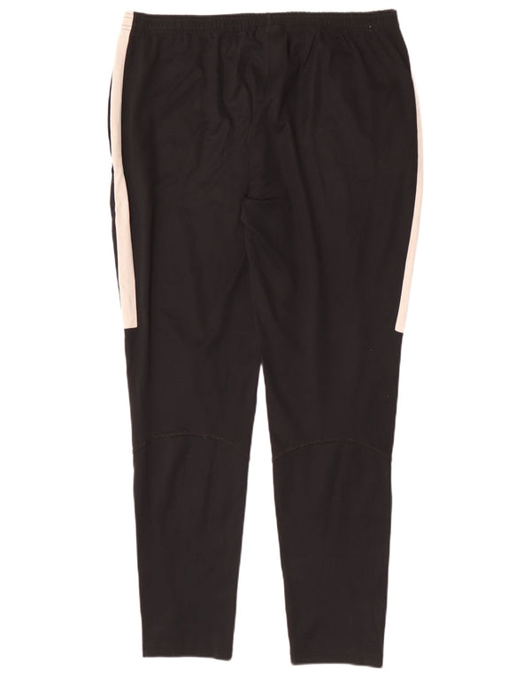 Nike Pantalon de survêtement Dri Fit pour homme en polyester color block noir moyen