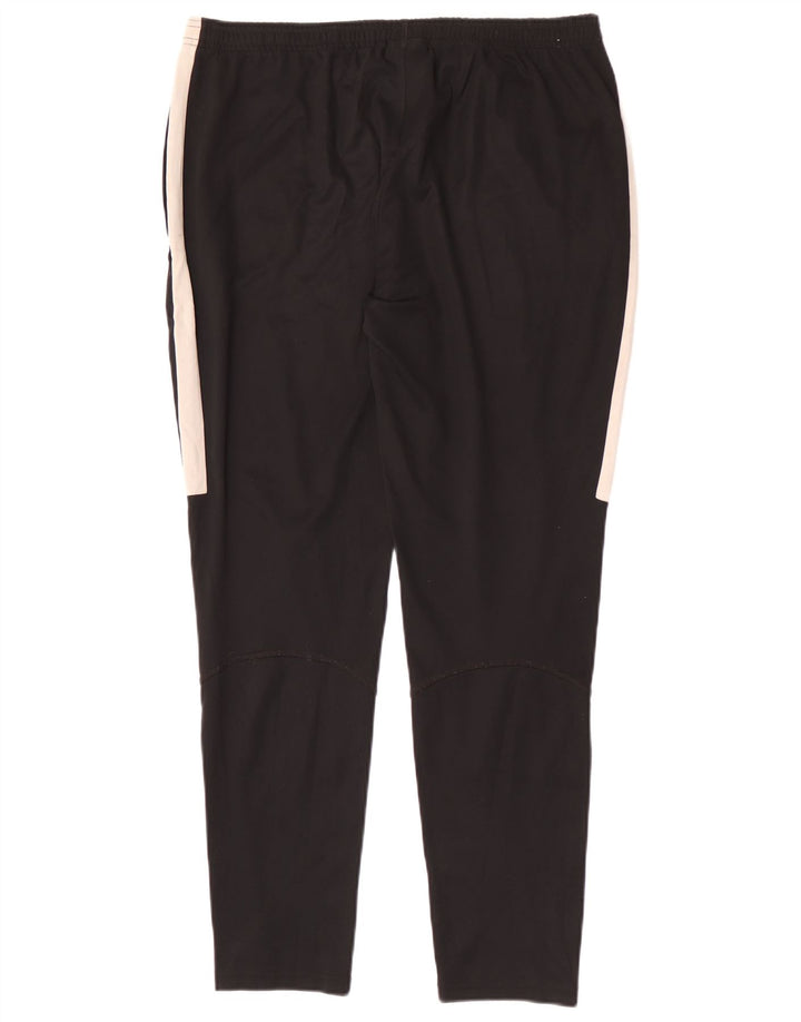 Nike Pantalon de survêtement Dri Fit pour homme en polyester color block noir moyen