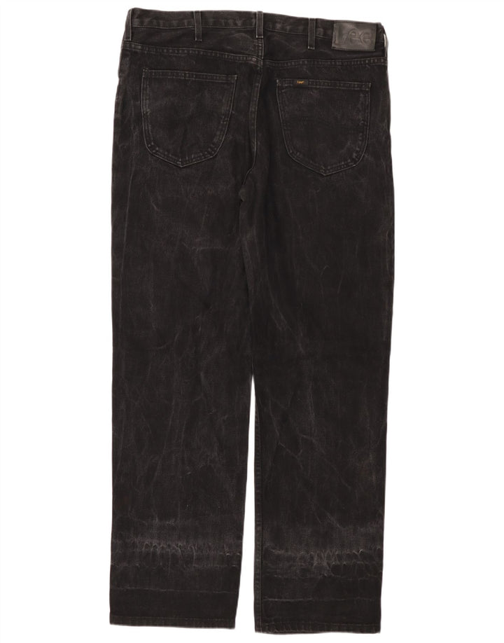 LEE Jean Droit Brooklyn Comfort Homme W38 L32 Noir Coton