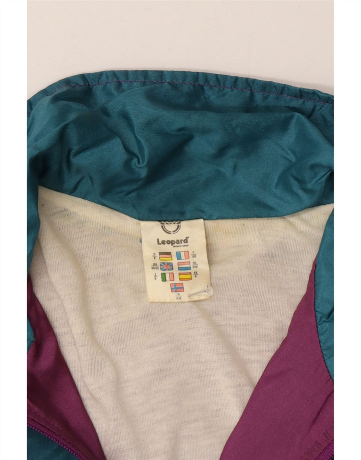 Leopard Veste de survêtement pour homme UK 40/42 Medium Multicolore Colourblock