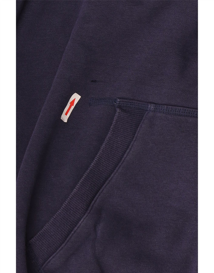 Puma Veste de survêtement pour homme en coton bleu marine Taille L