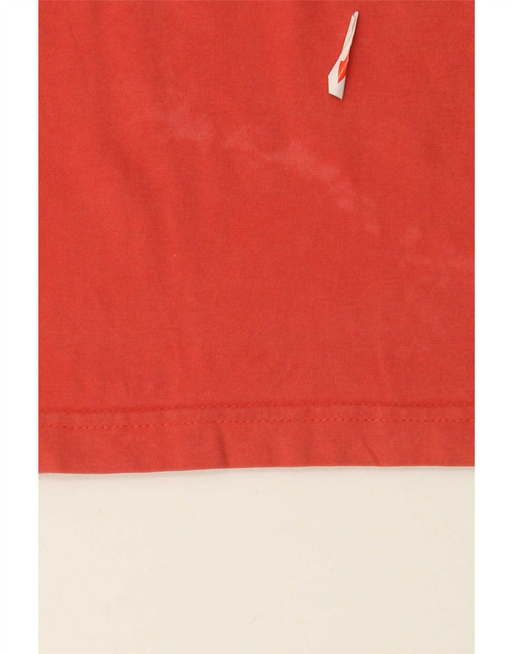 Fat Face T-Shirt Homme Haut 2XL Orange Coton