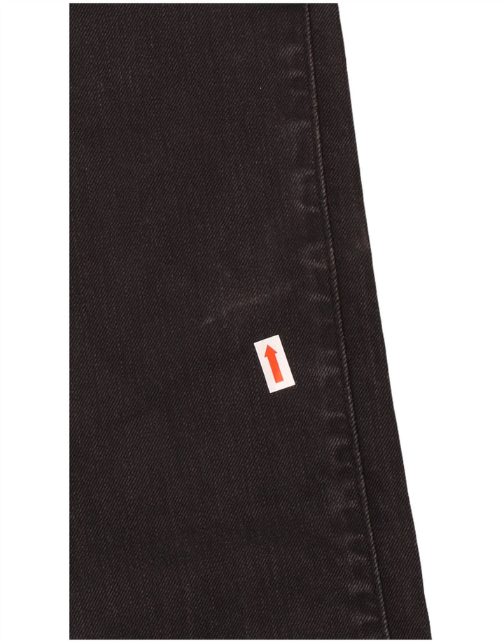 Diesel Jean Droit Totta W25 L27 Femme Noir Coton