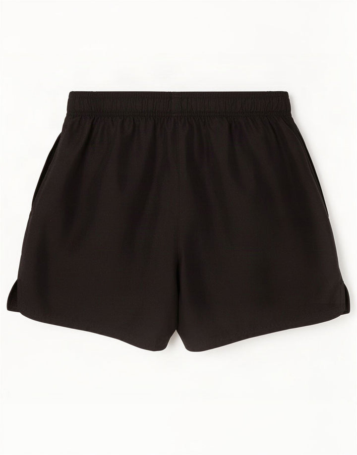 Nike Short de sport pour homme Noir moyen Polyester