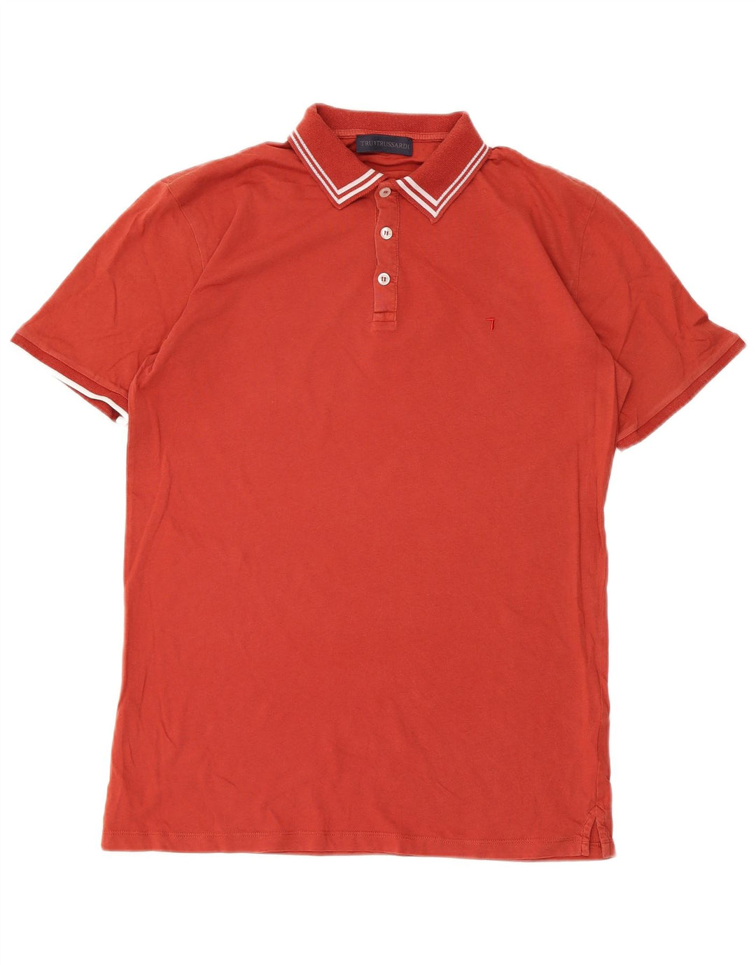 Polo Homme Trussardi Rouge Moyen Coton