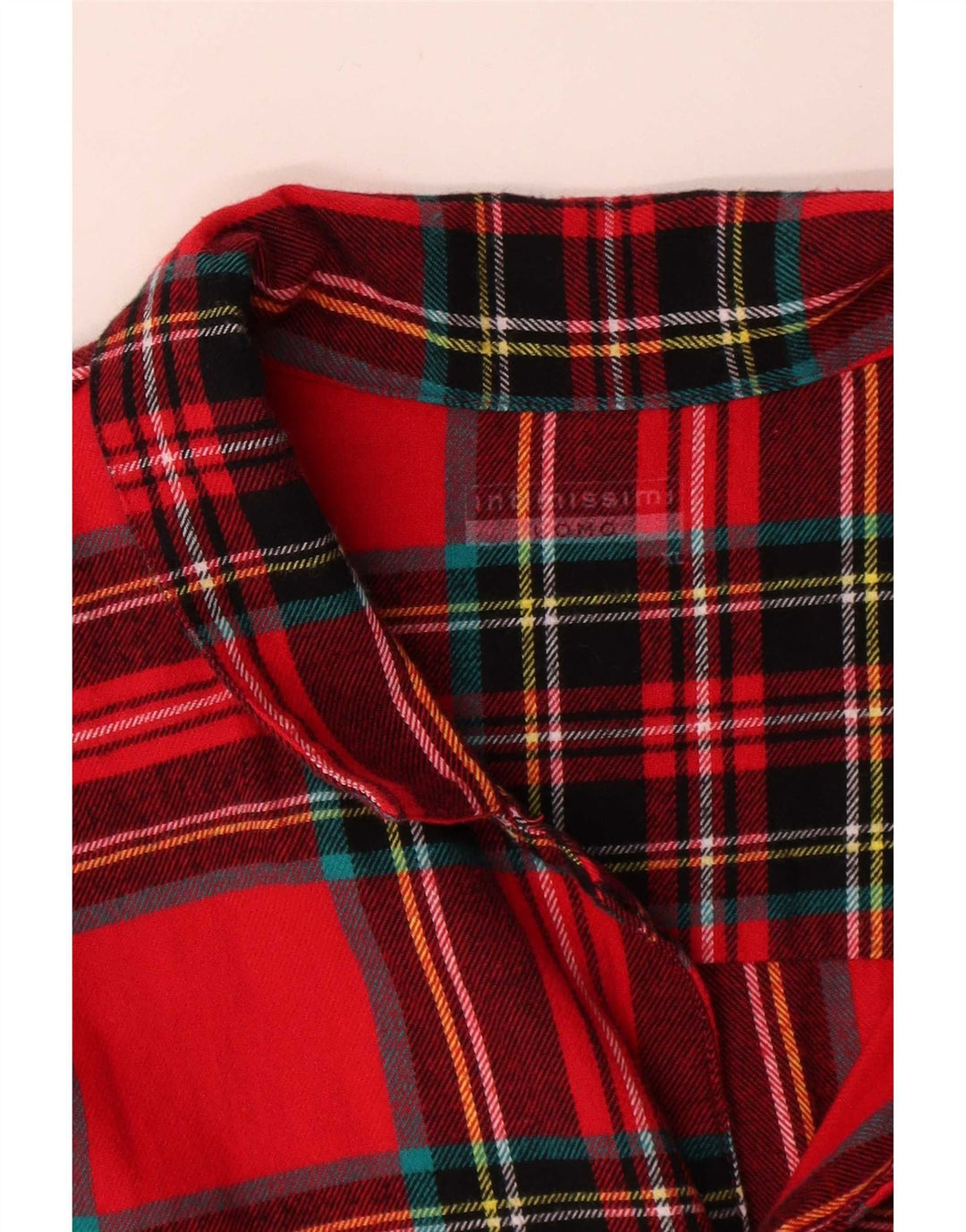 Intimissimi Chemise Flanelle XL Carreaux Rouge Homme