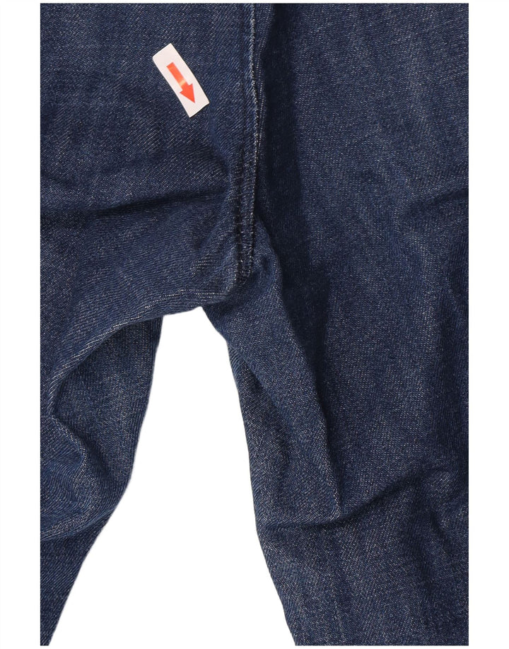 Sisley Femme Jean Droit W30 L30 Bleu