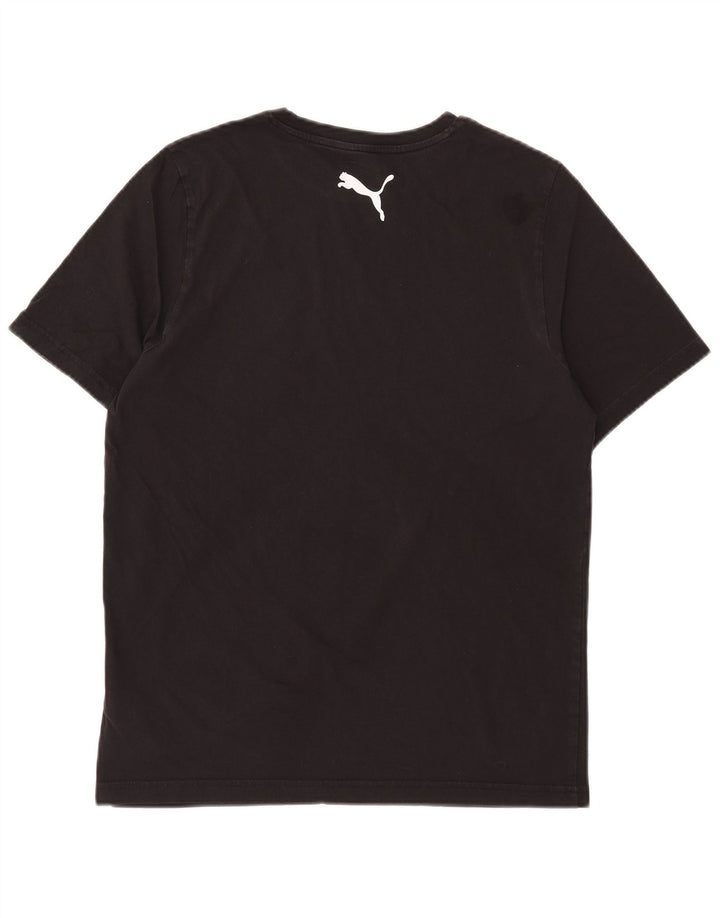 PUMA T-Shirt Homme Noir Moyen Coton