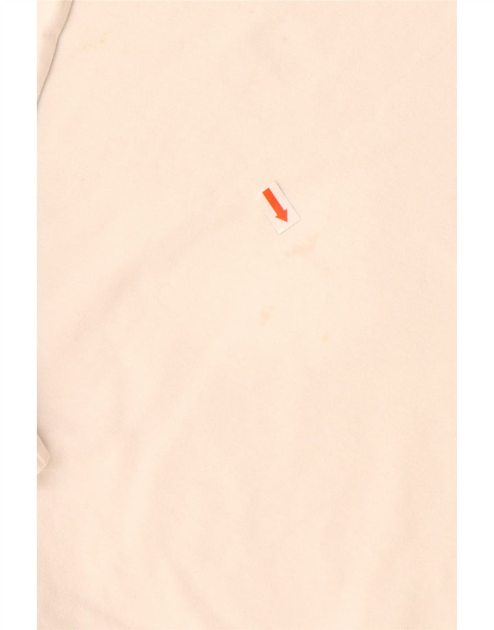 ADIDAS T-shirt graphique pour femme UK 14 Large Blanc