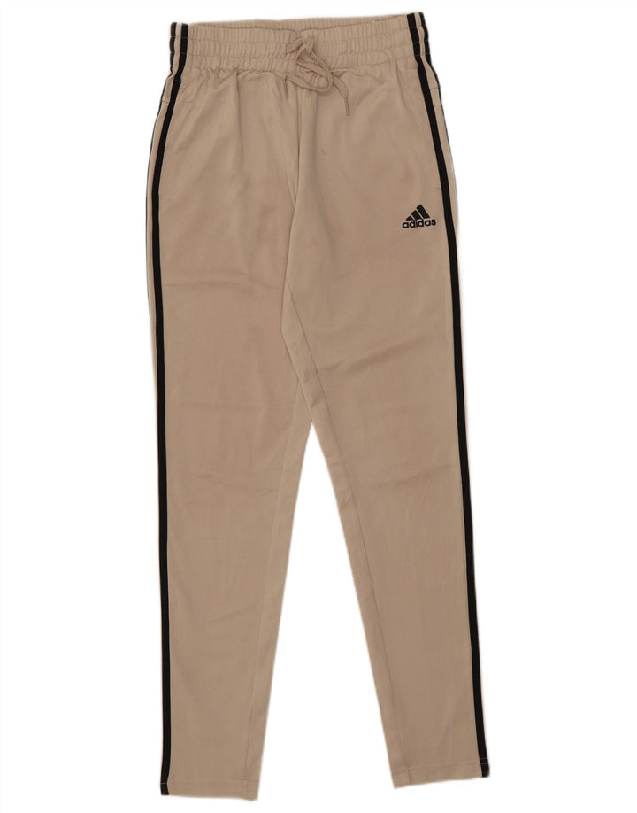 ADIDAS Pantalon de survêtement pour femme UK 4/6 XS Beige Polyester