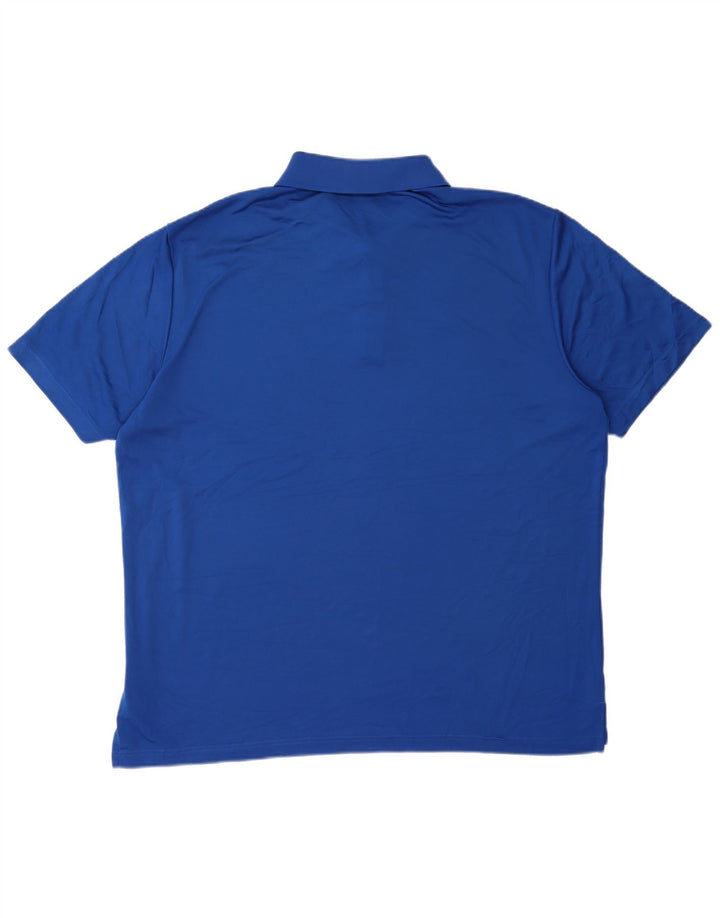 Adidas Polo Homme XL Bleu Polyester