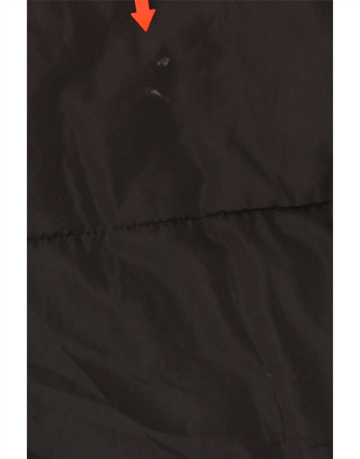 Free People Veste matelassée surdimensionnée pour femme UK 46 Large Noir Polyester