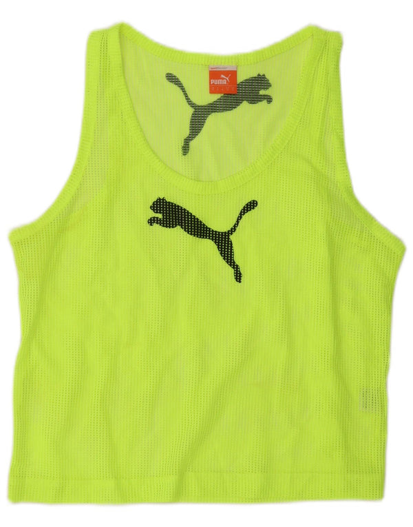 Puma Débardeur graphique surdimensionné pour femme UK 10 Small Vert