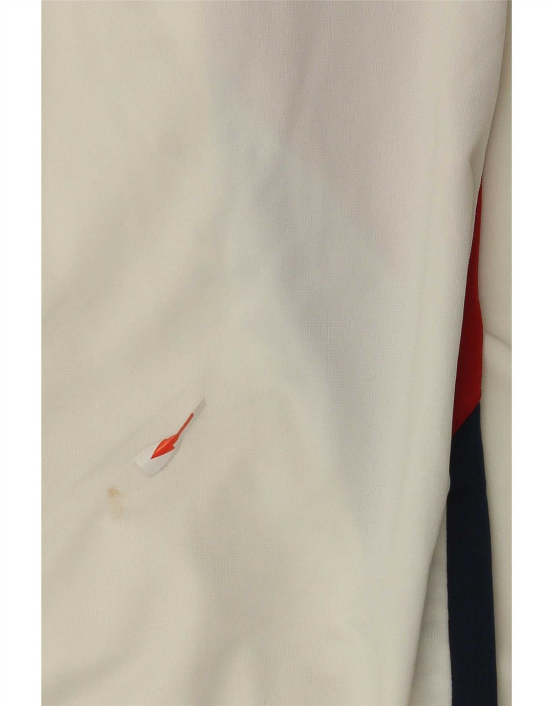 Asics Veste de survêtement pour homme XL Blanc Colorblock Polyester