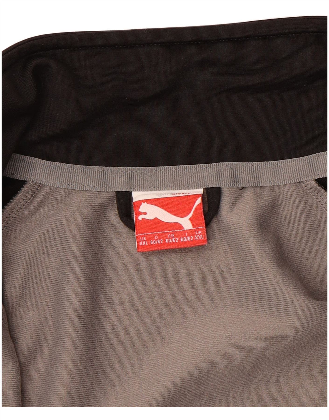 Puma Veste de survêtement pour homme 2XL Gris Colorblock