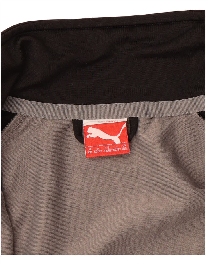 Puma Veste de survêtement pour homme 2XL Gris Colorblock