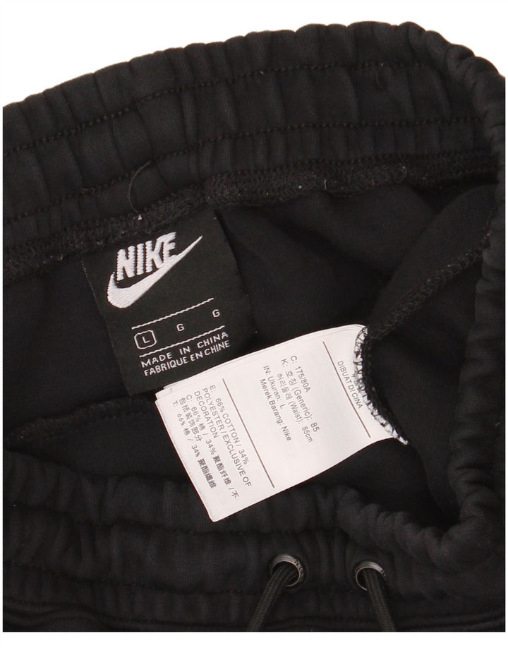 Nike Short de Sport Garçon 12-13 Ans Grand Noir Coton