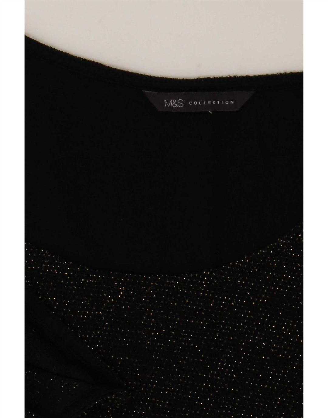 Marks & Spencer Tunique pour femme UK 14 Medium Noir moucheté