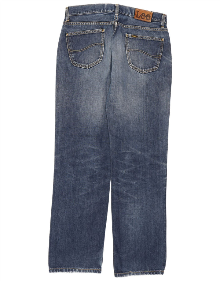 Lee Jean droit régulier pour hommes W36 L34 bleu coton