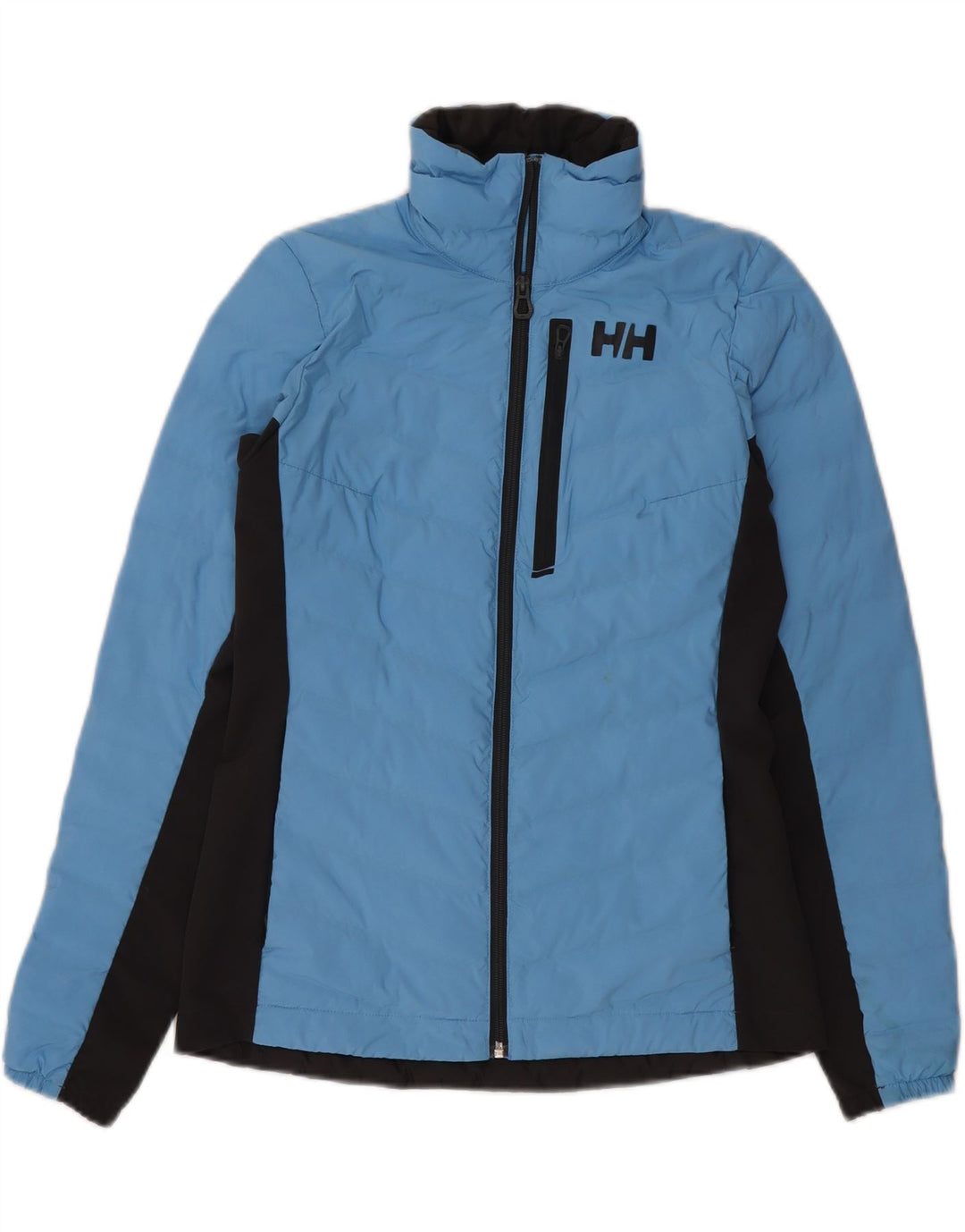Helly Hansen Veste rembourrée pour femme UK 10 Petit Bleu Colorblock Polyester