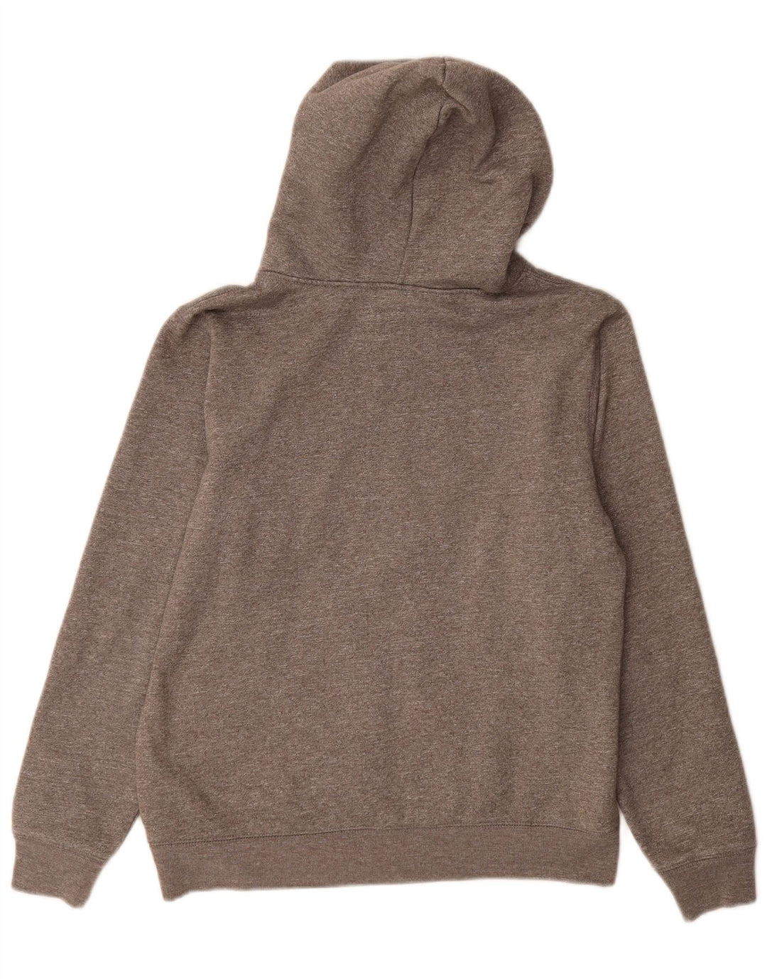 LEVI'S Pull à capuche graphique pour femme UK 16 Grand coton moucheté gris