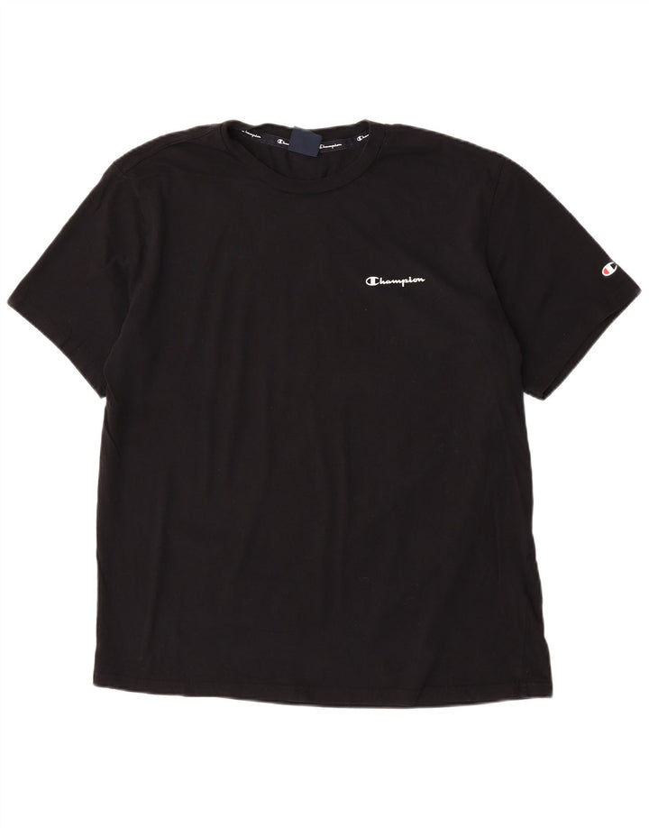 Champion T-Shirt Homme Haut 2XL Noir