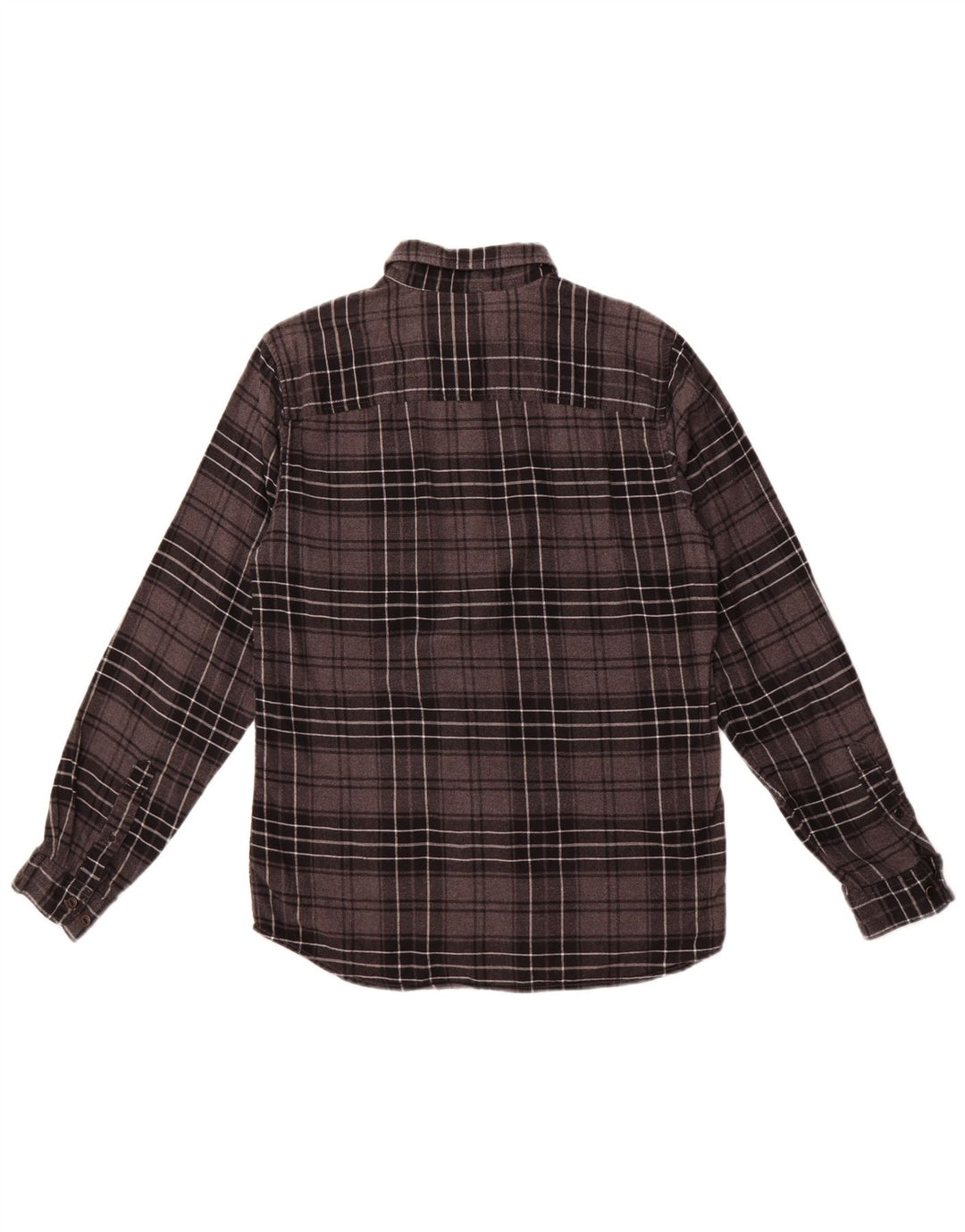 Jack & Jones Chemise Flanelle Homme Gris Moyen Plaid Coton