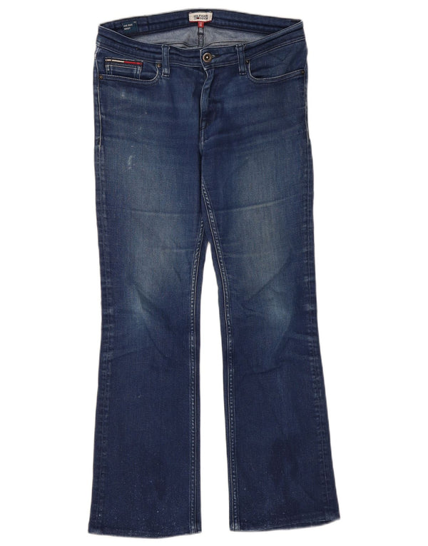 Tommy Hilfiger Jean bootcut taille mi-haute pour femme W27 L27 Bleu
