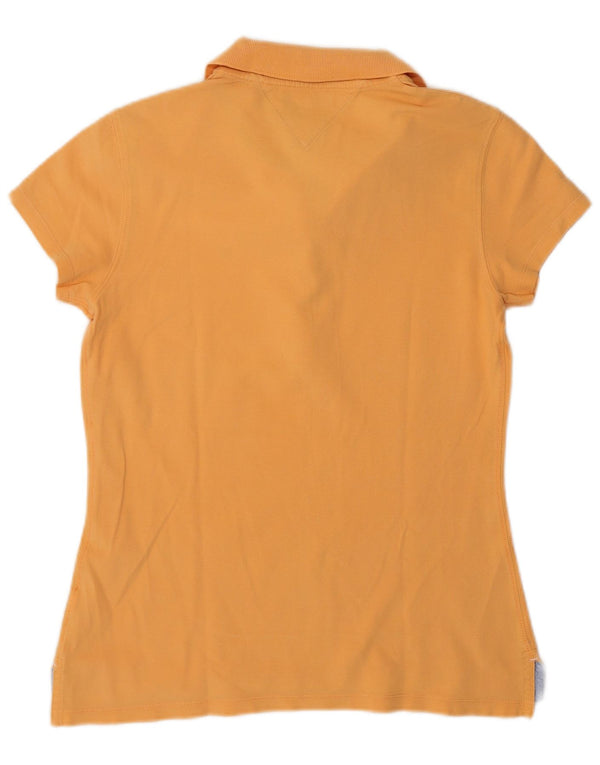 Tommy Hilfiger Polo Slim Fit pour femme UK 12 Orange moyen
