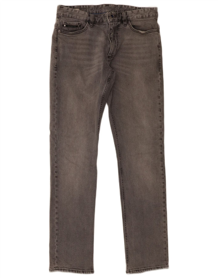 Calvin Klein Jean Slim W31 L30 Homme Gris Coton