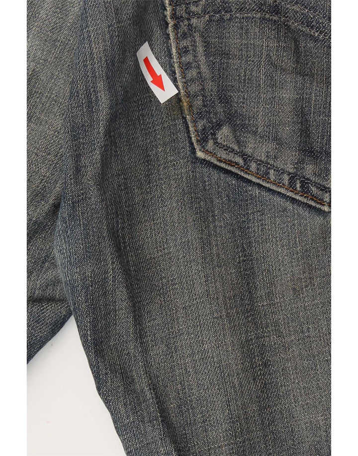 Lee Short Knox Denim W34 Large Homme Bleu Coton