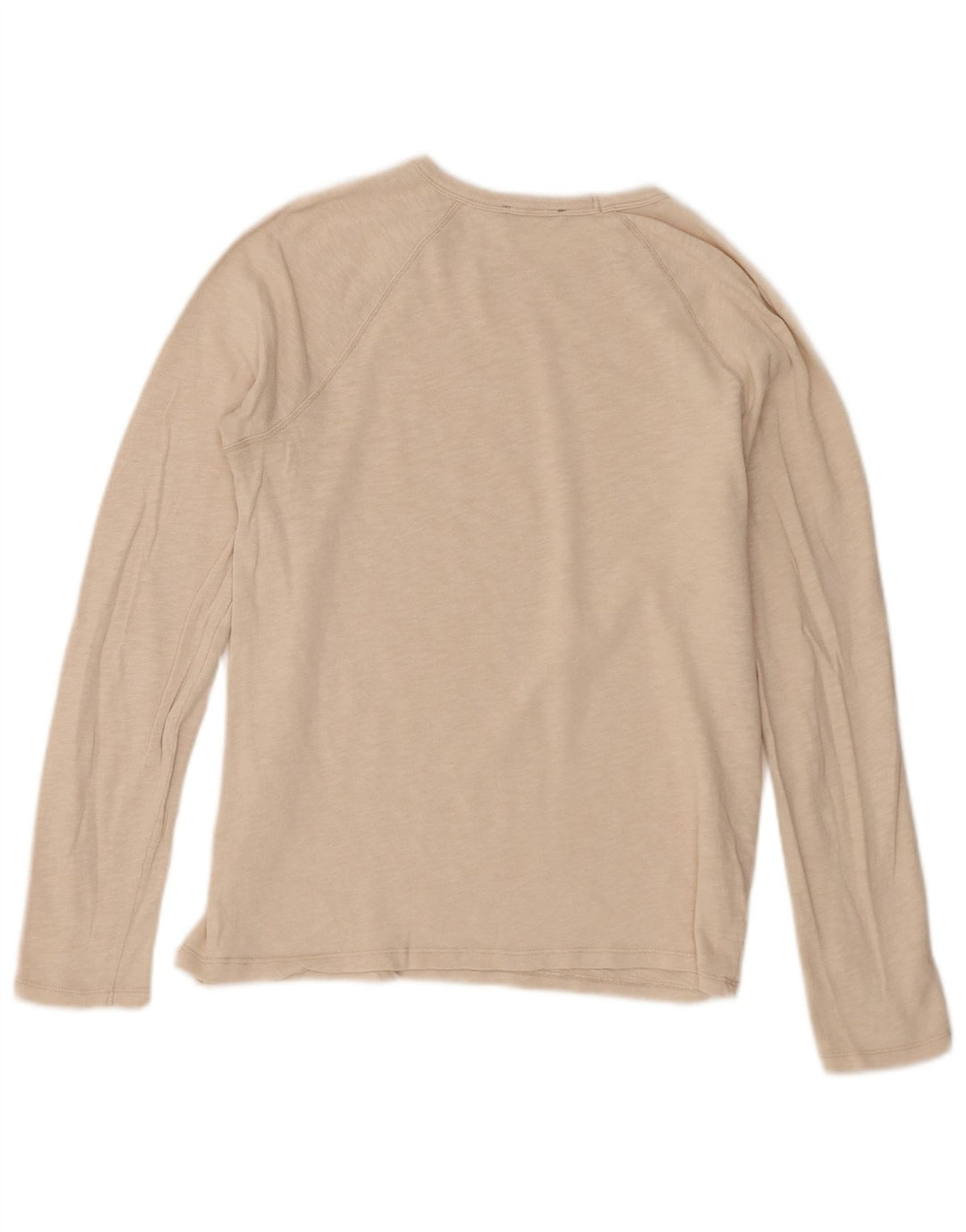 Zara Homme Top Manches Longues Petit Coton Beige