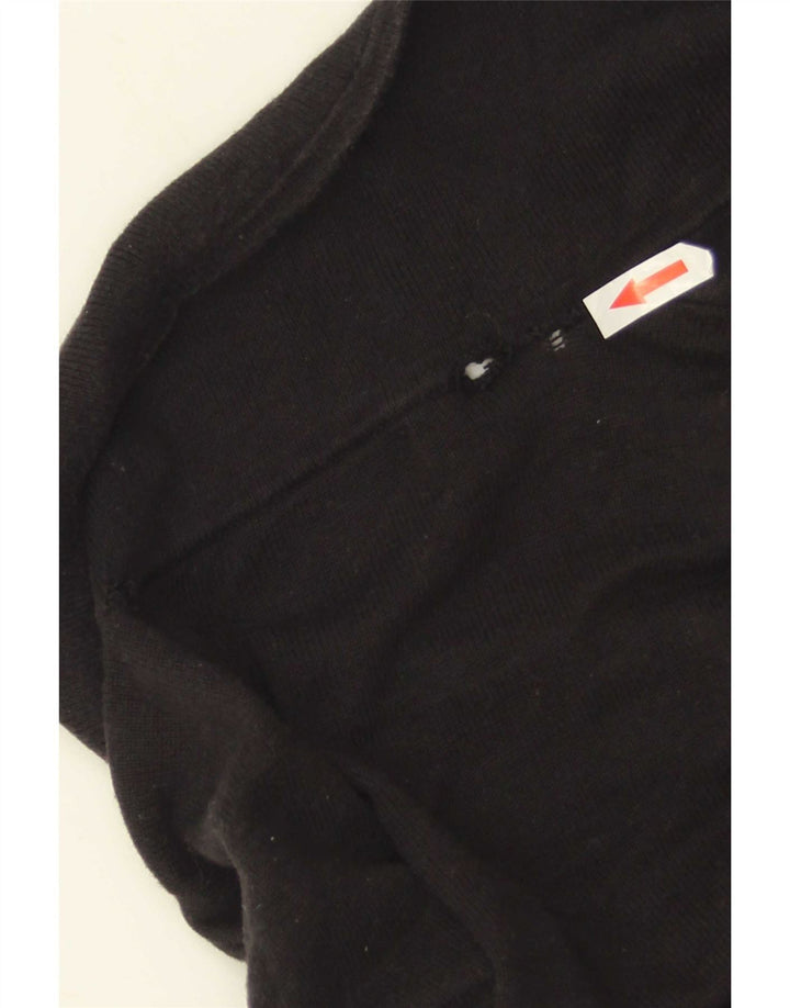 Fred Perry Pull Cardigan Garçon 13-14 Ans Grand Noir Coton