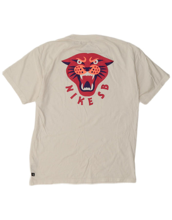 Nike SB Panther T-shirt ample en coton blanc pour homme