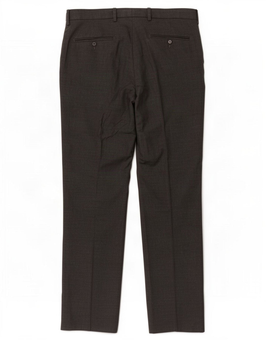 Marks & Spencer Pantalon de costume coupe classique pour homme W34 L31 Gris Polyester
