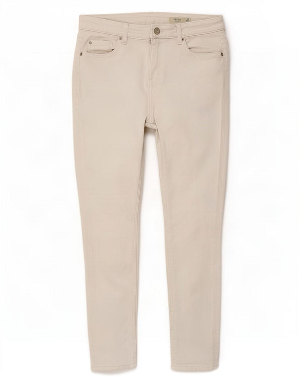 Marks & Spencer Jean skinny court The Ivy pour femme UK 10 Small W27 L25 Blanc